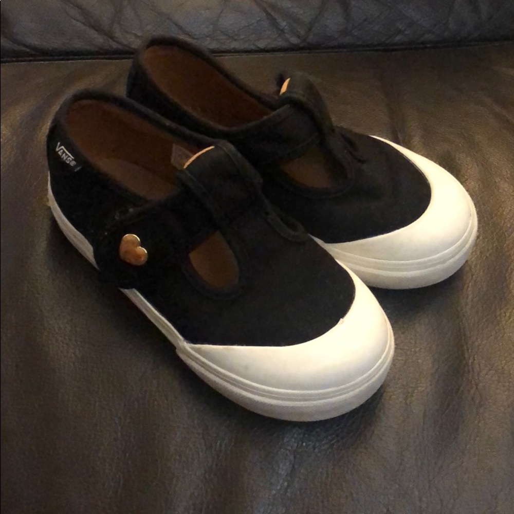 Toddler's Leena (Heart) Black Skateboarding Shoe